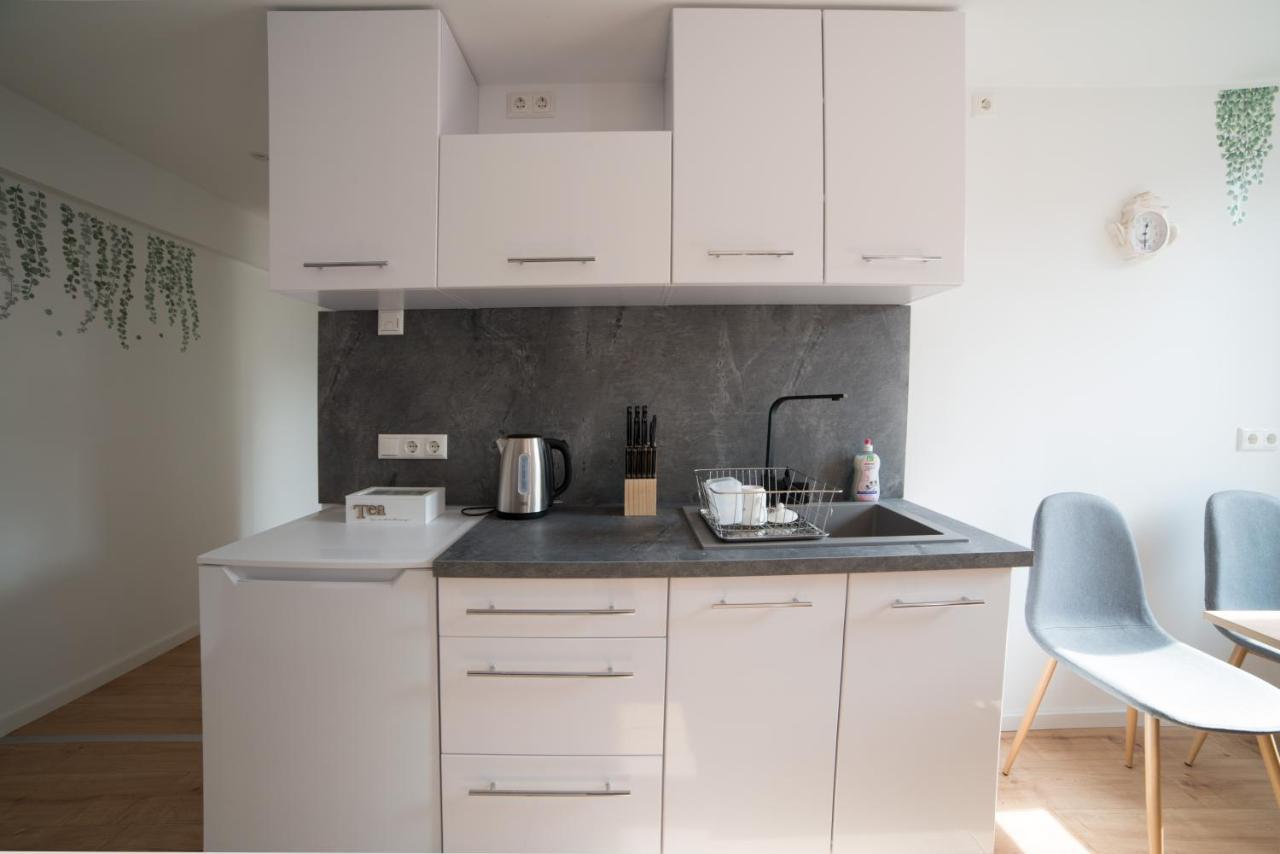 Schoene Ferienwohnung 54 M², Zentrumsnah, Kingbett Erfurt Kültér fotó